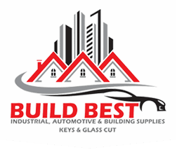 A logo of buildings and a fire hydrant.